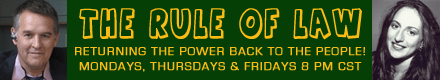 Rule of Law Radio Banner, Listen and Learn